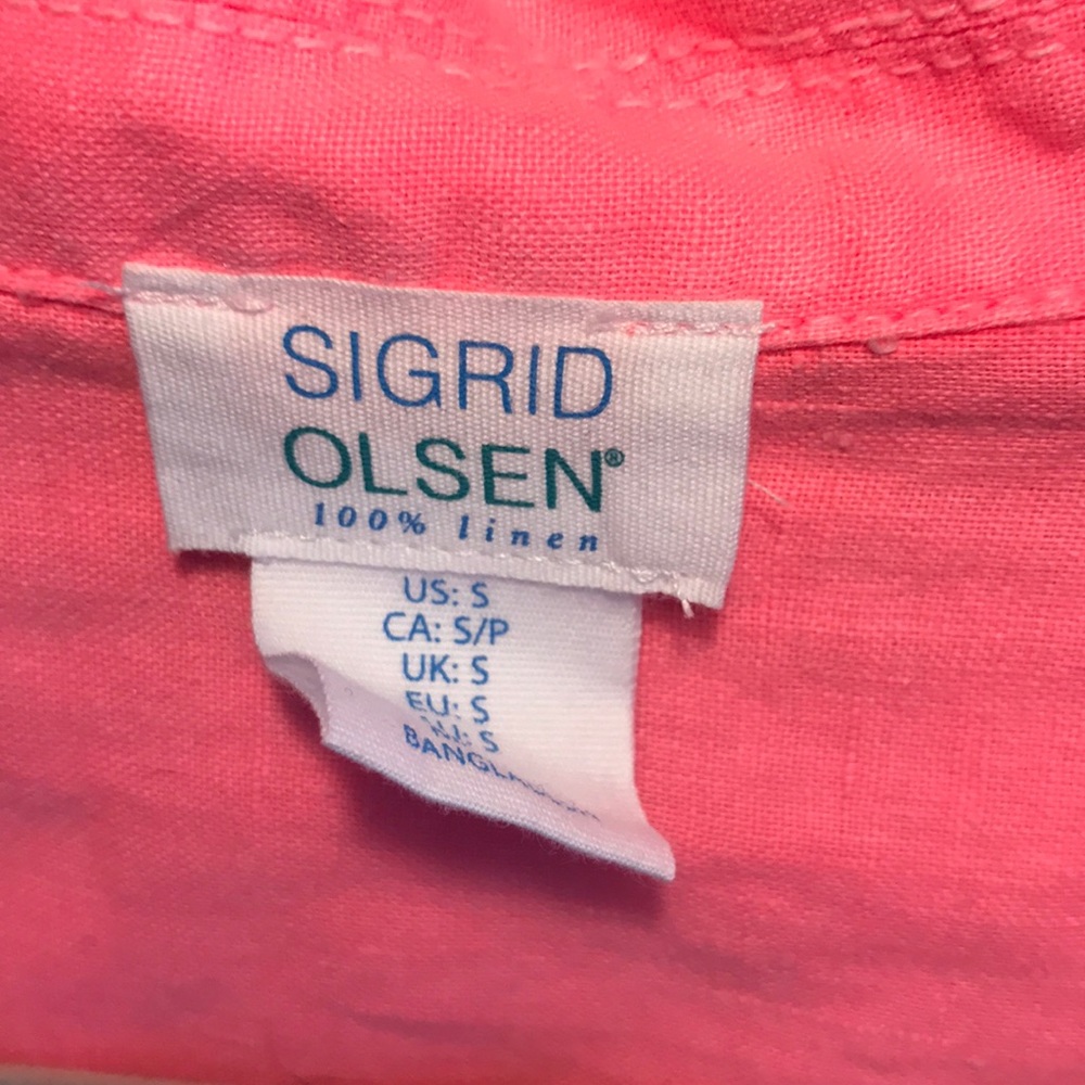Sigrid Olsen Linen Tunic - image 6